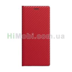 Чохол-книжка Carbon Samsung M31 червоний