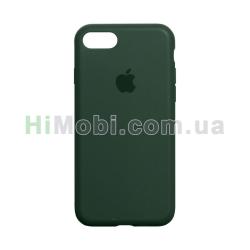 Накладка Silicone Case Full iPhone 7/ iPhone 8/ SE 2020 (45) Army green
