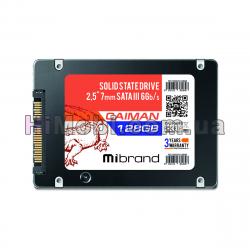 SSD Mibrand Caiman 128GB 2.5 7mm SATAIII Bulk
