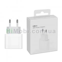 МЗП Apple iPhone Power Adapter Type-C 20W білий (в упаковці)