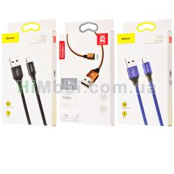 USB кабель Baseus Yiven Lightning 2.0A чорний 1.2m