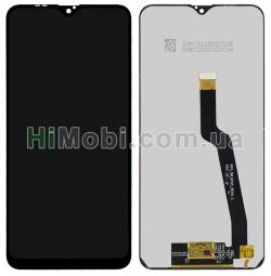 Дисплей (LCD) Samsung A105/ A10/ M105 Galaxy M10 2019 з сенсором чорний сервісний