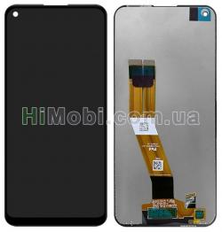 Дисплей (LCD) Samsung A115 Galaxy A11/ M115 Galaxy M11 з сенсором чорний