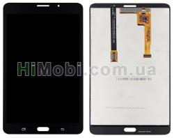 Дисплей (LCD) Samsung T285 Galaxy Tab A 7.0 LTE з сенсором чорний оригінал PRC