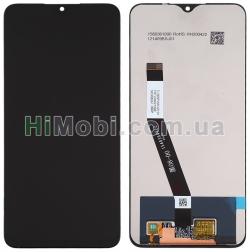Дисплей (LCD) Xiaomi Redmi 9/ Poco M2 з сенсором чорний оригінал PRC