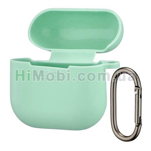 Накладка силіконова AirPods 4 з карабіном Coast Blue