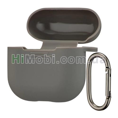 Накладка силіконова AirPods 4 з карабіном Lavender