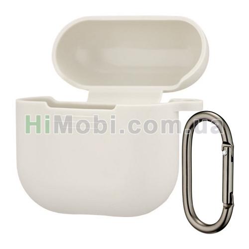 Накладка силіконова AirPods 4 з карабіном Stone