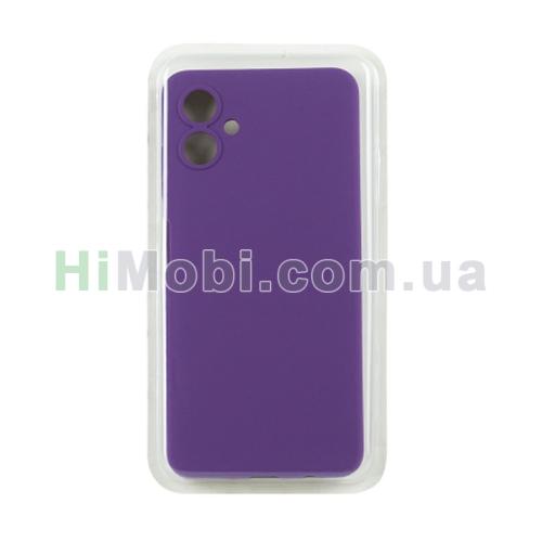 Накладка Full Silicone Case Samsung A06 Purple