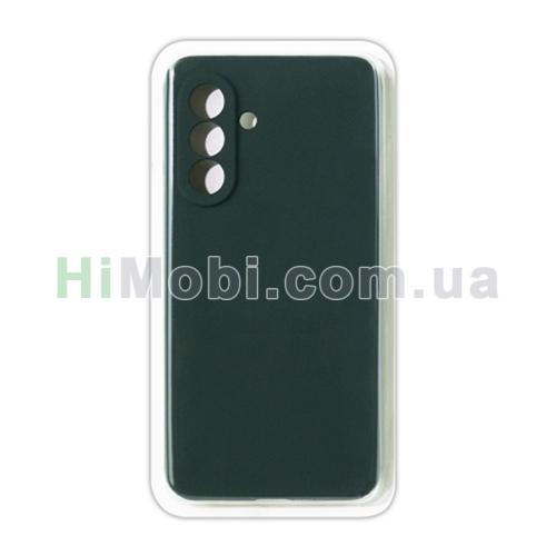 Накладка Full Silicone Case Samsung A56 5G Dark Green