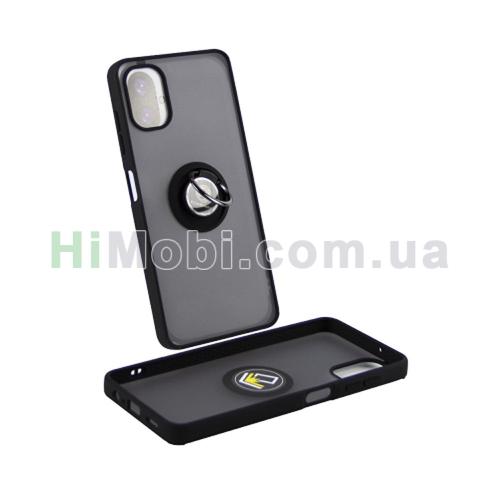 Накладка Goospery Ring Case 3в1 Samsung A06 чорний