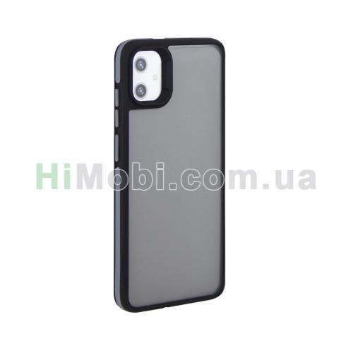Накладка Shield Dual Color Samsung A06 чорно-сірий