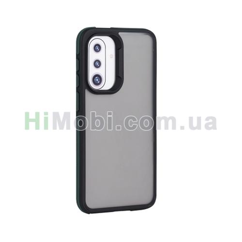 Накладка Shield Dual Color Samsung A36 5G чорно-зелений