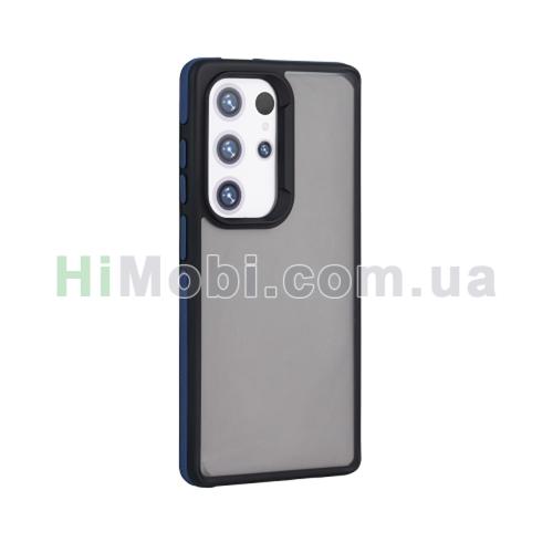 Накладка Shield Dual Color Samsung S25 Ultra чорно-синій