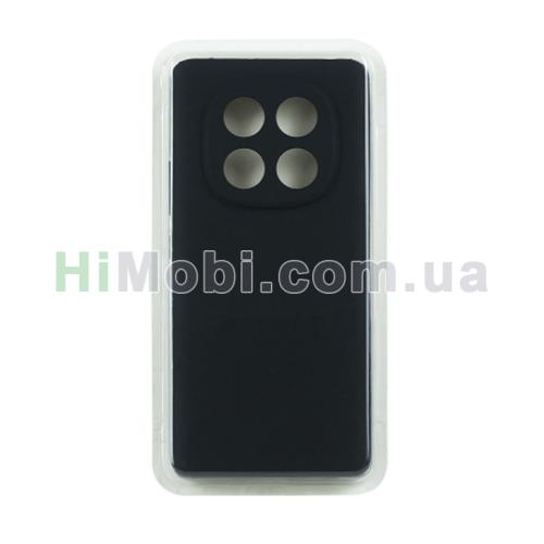 Накладка Full Silicone Case Xiaomi Redmi Note 14 Pro 4G Black