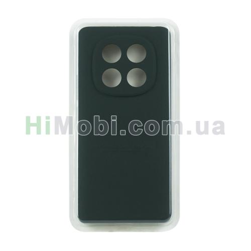 Накладка Full Silicone Case Xiaomi Redmi Note 14 Pro 4G Dark Green
