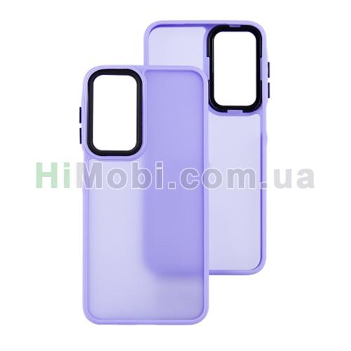 Накладка Luxury Metal Lens Xiaomi Redmi 14C 4G/ 14R 5G/ A4 5G/ Poco C75 4G бузковий