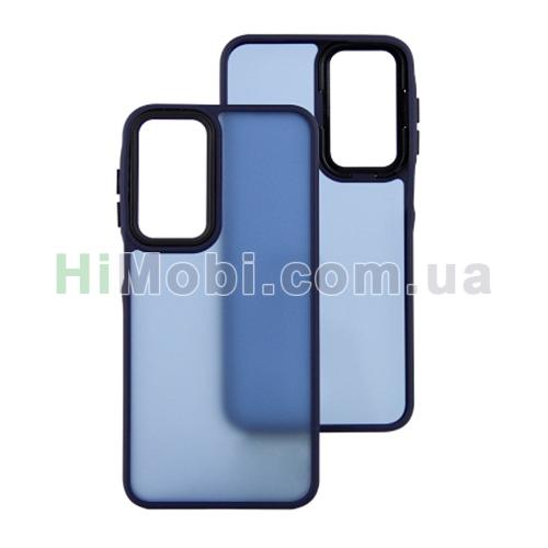 Накладка Luxury Metal Lens Xiaomi Redmi 14C 4G/ 14R 5G/ A4 5G/ Poco C75 4G синій