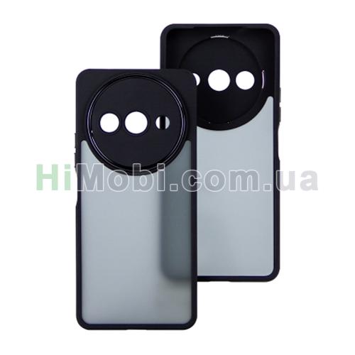 Накладка Luxury Metal Lens Xiaomi Redmi A3 чорна