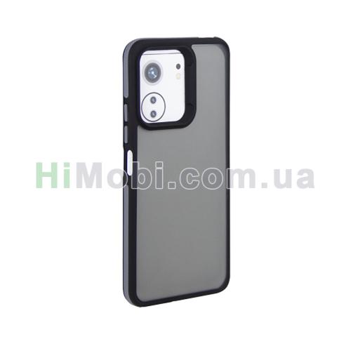 Накладка Shield Dual Color Xiaomi Redmi 13C 4G/ 5G/ Poco C65 чорно-сірий