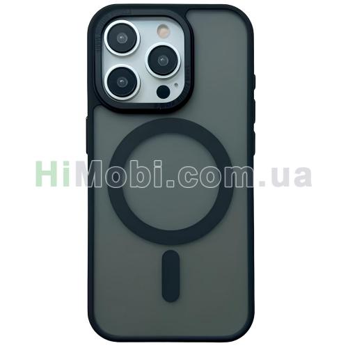 Накладка MagSafe CASE LAB Skin Metal case for Apple iPhone 16 Pro Max Black