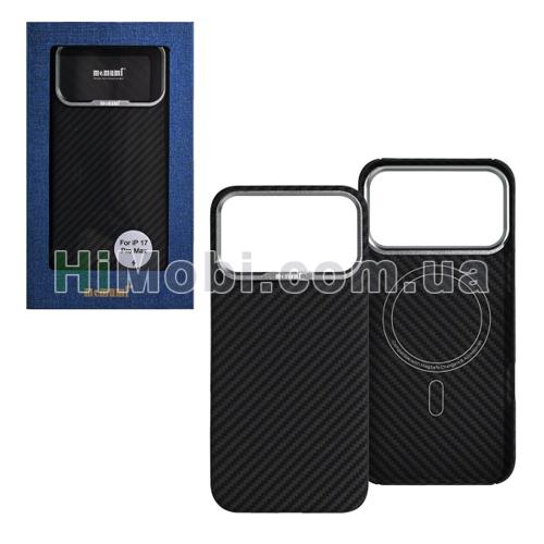 Накладка MagSafe Memumi Kevlar iPhone 17 Pro Max Black