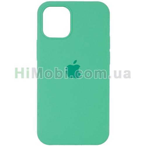 Накладка Silicone Case Full iPhone 14 Pro Max (47) Spearmint