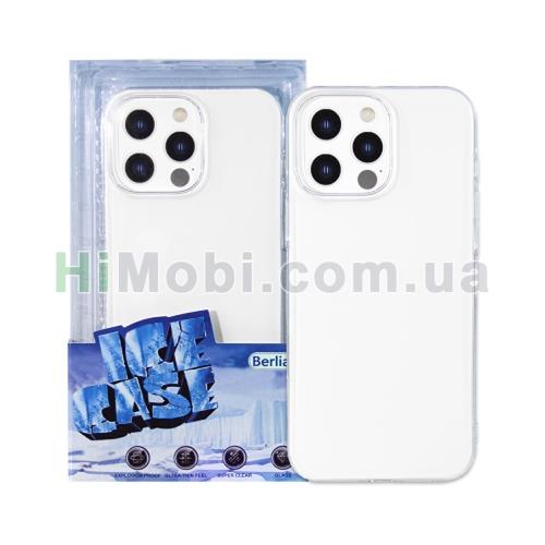 Накладка Berlia ICE Case PC iPhone 16 Pro Max Clear