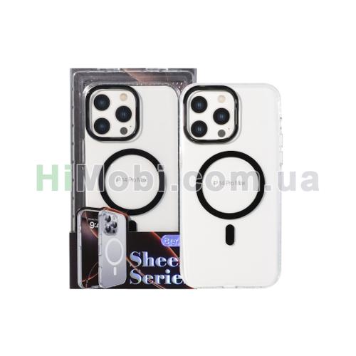 Накладка MagSafe Berlia Sheen Series iPhone 14 Pro Max Black