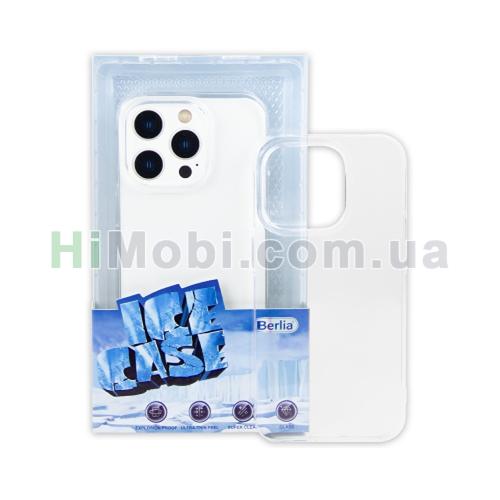 Накладка Berlia Ice Case PC iPhone 15 Pro Max Clear