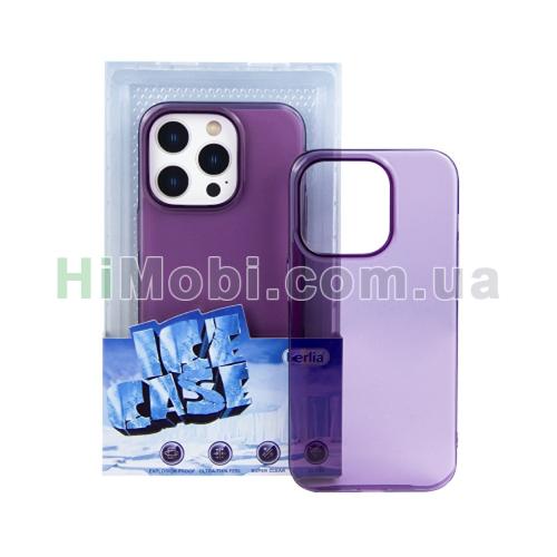 Накладка Berlia Ice Case PC iPhone 14 Pro Purple