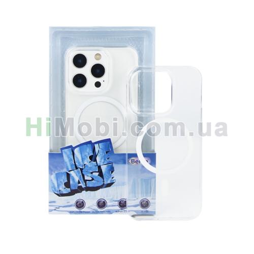 Накладка MagSafe Berlia ICE Case PC iPhone 15 Pro Clear