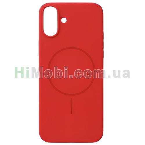 Накладка MagSafe CASE LAB Silica iPhone 17 Red