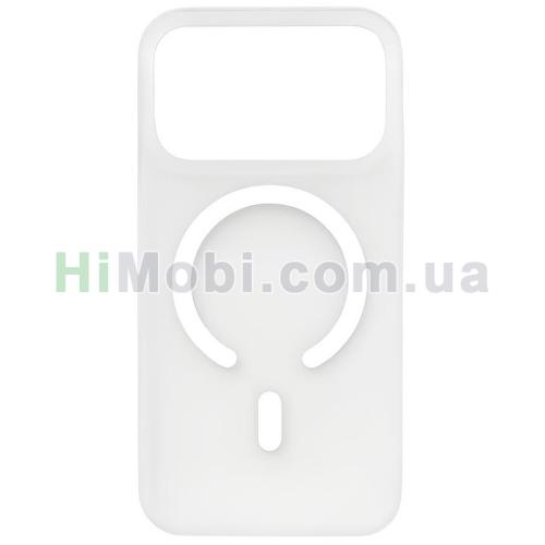 Накладка MagSafe CASE LAB Silicone Softy iPhone 17 Pro Clear