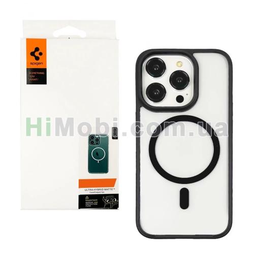 Накладка MagSafe Spigen Ultra Hybrid iPhone 16 Black