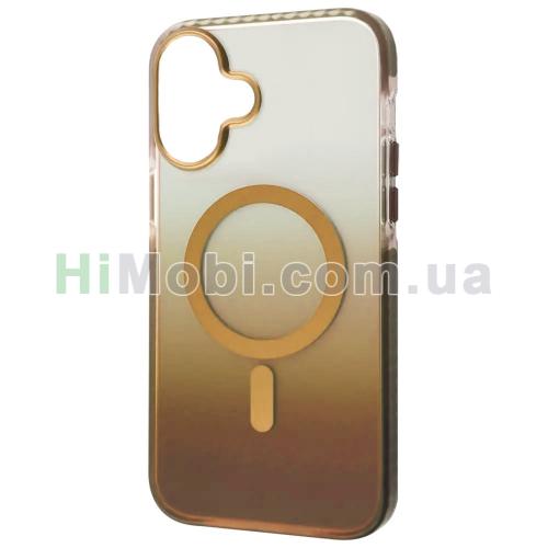 Накладка MagSafe TPU CASE LAB Shadow Star Case iPhone 17 Desert gold