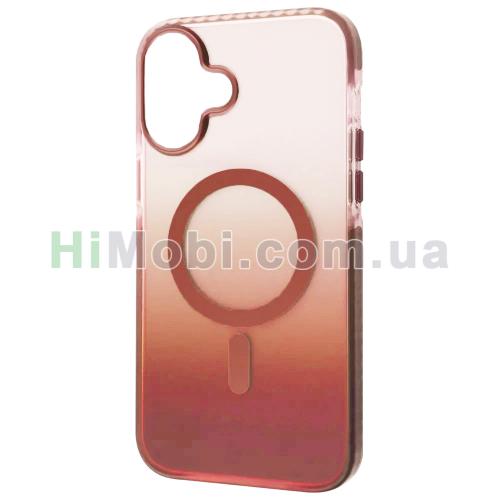 Накладка MagSafe TPU CASE LAB Shadow Star Case iPhone 17 Rose gold