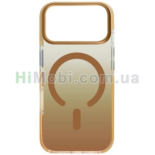 Накладка MagSafe TPU CASE LAB Shadow Star Case iPhone 17 Pro Max Desert gold