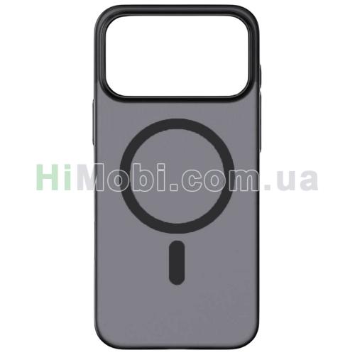 Накладка MagSafe Ultra thin plastic iPhone 17 Pro Black