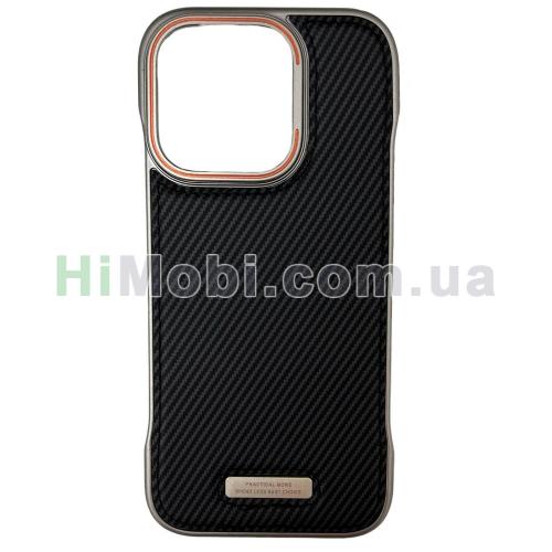 Накладка Practical More Carbon iPhone 16 Pro Black