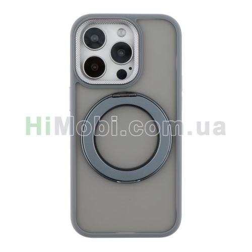 Накладка TPU+PC Mag 360 Spin Case iPhone 14 Pro Max Grey