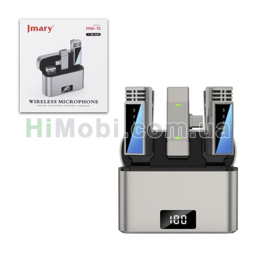 Петличний мікрофон Jmary MW-15 Type-C/ 2mic бездротовий