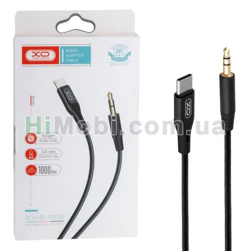AUX XO NB-R155B Type-C чорний