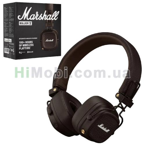 Навушники бездротові Marshall Major V Brown