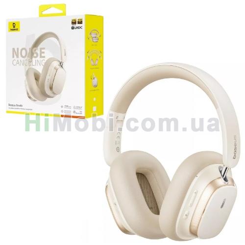 Навушники бездротові Baseus Bowie H1s Noise-Cancellation Stellar White