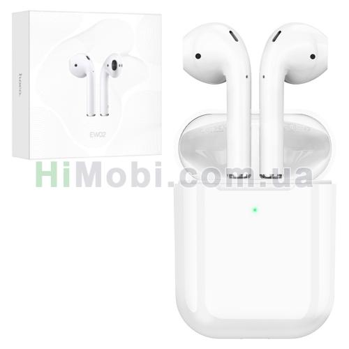 Навушники бездротові Hoco EW02 Plus TWS бiлий