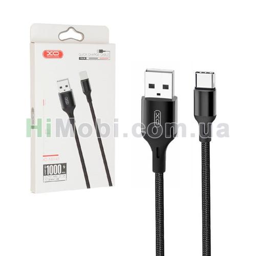 USB кабель XO NB143 Type-C чорний