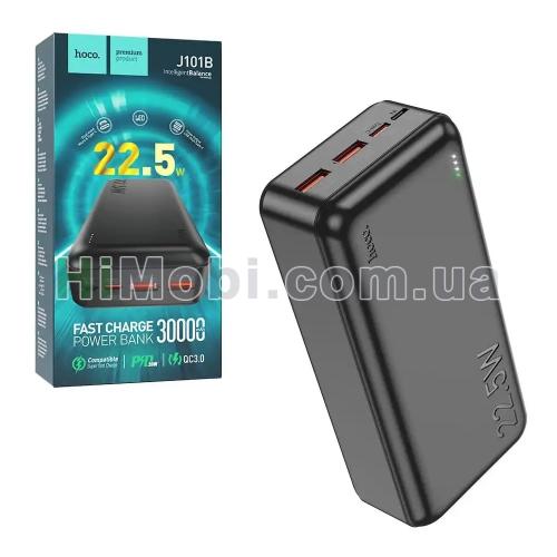 Зовнішній акумулятор (power bank) Hoco J101B PD20W+QC3.0 22.5W 30000mAh