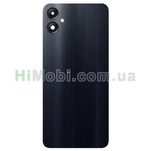 Задня кришка Samsung A055 Galaxy A05 чорний + скло камери оригінал