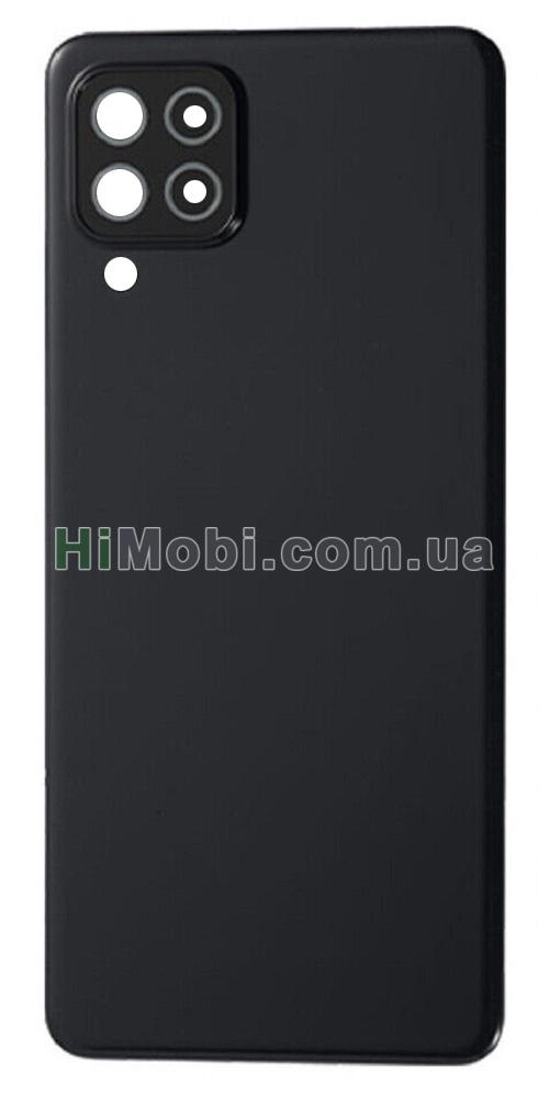 Задня кришка Samsung A225 Galaxy A22 4G Black + скло камери